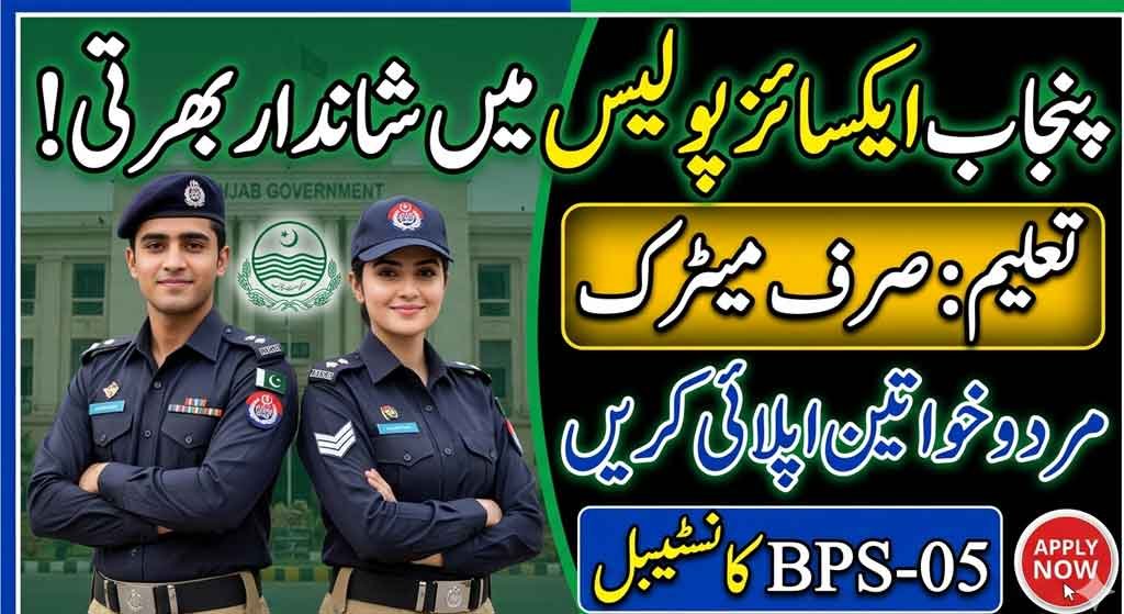 Punjab Excise and Taxation Jobs 2026