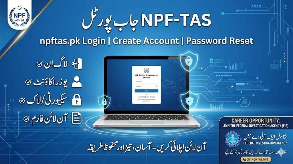 npftas.pk Jobs Login Portal